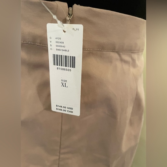 NWT Corey Lynn Calter Pleated Trouser Skirt Size XL - Picture 6 of 7